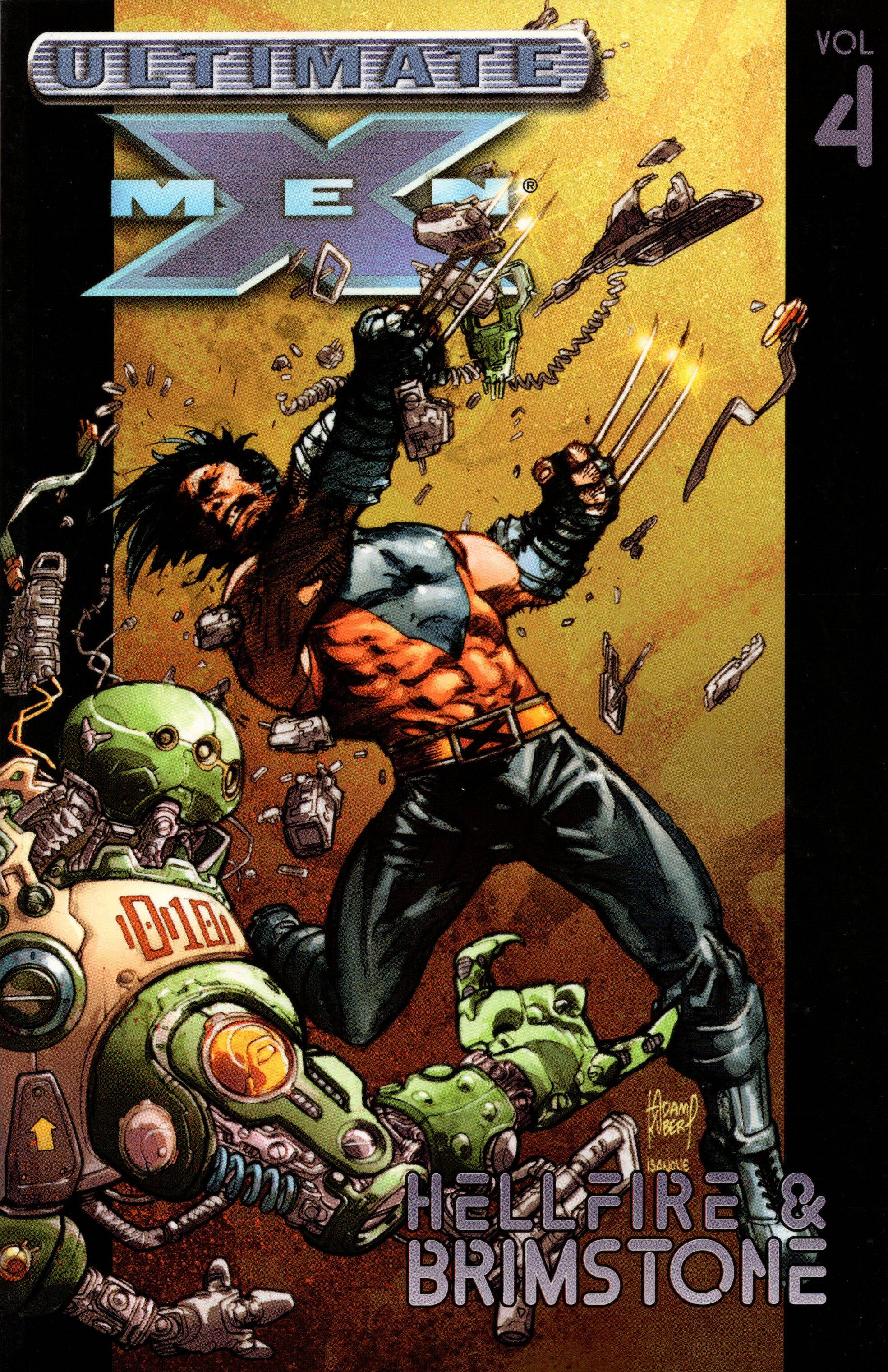 Ultimate X-Men Graphic Novel Volume 4 Hellfire & Brimstone