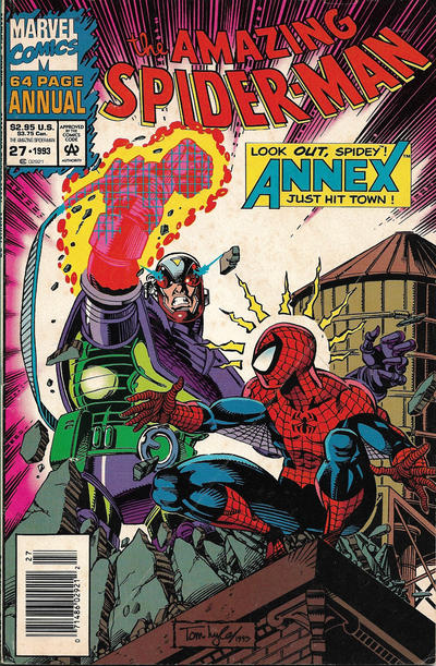 The Amazing Spider-Man Annual #27 [Newsstand]-Fine (5.5 – 7)