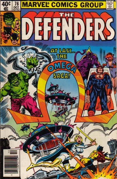 The Defenders #76 [Newsstand](1972)-Fine (5.5 – 7)