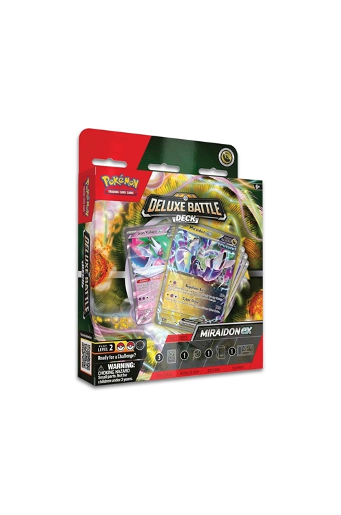 Pokemon Tcg: Miraidon Ex Deluxe Battle Deck