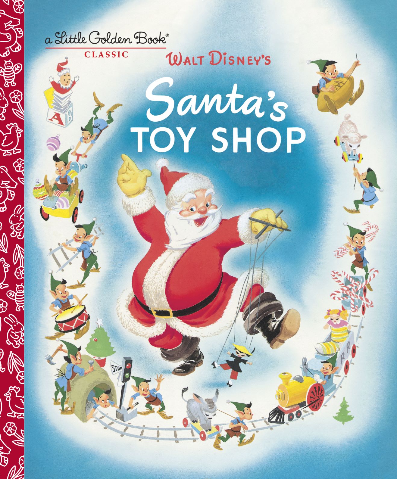 Santa's Toy Shop Golden Book