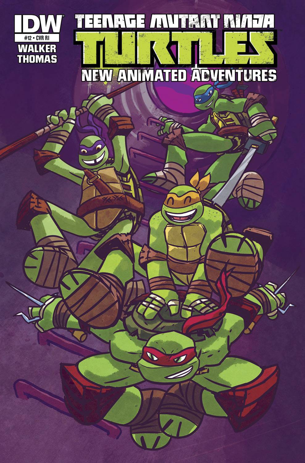 Teenage Mutant Ninja Turtles New Animated Adventures #12 Free 1 for 10 Incentive