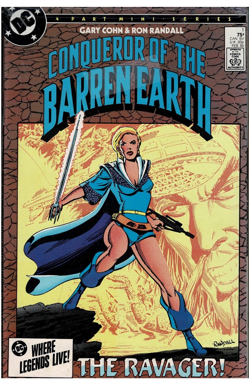 Conqueror of The Barren Earth #1-4 Comic Pack 