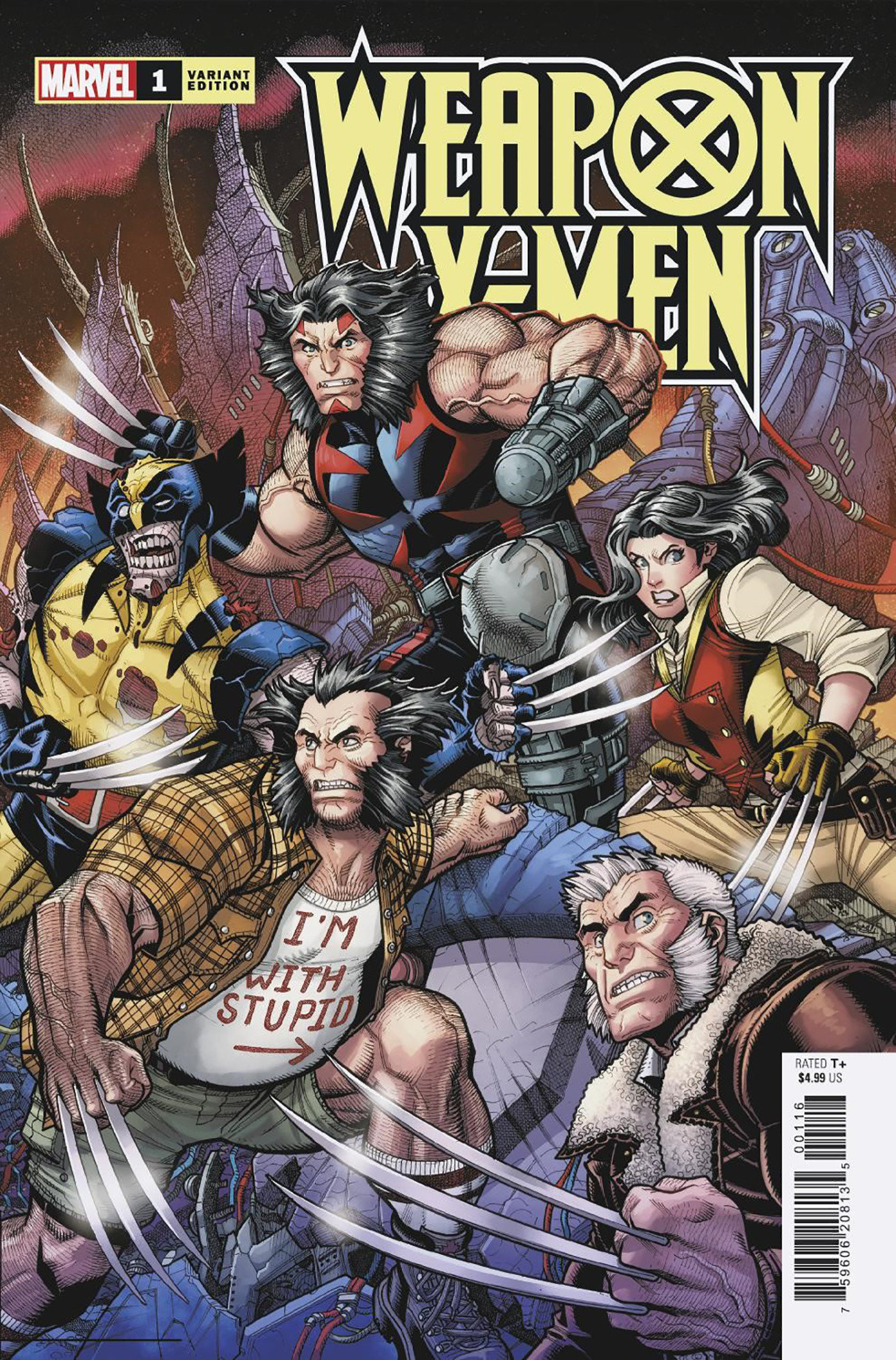 Weapon X-Men #1 Nick Bradshaw Variant 1 for 25 Incentive