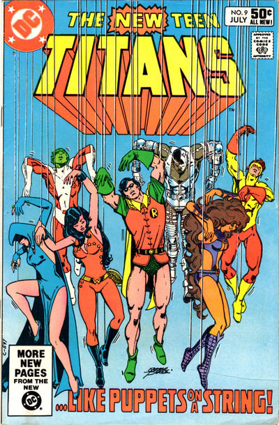 The New Teen Titans #9 [Direct]-Near Mint (9.2 - 9.8)