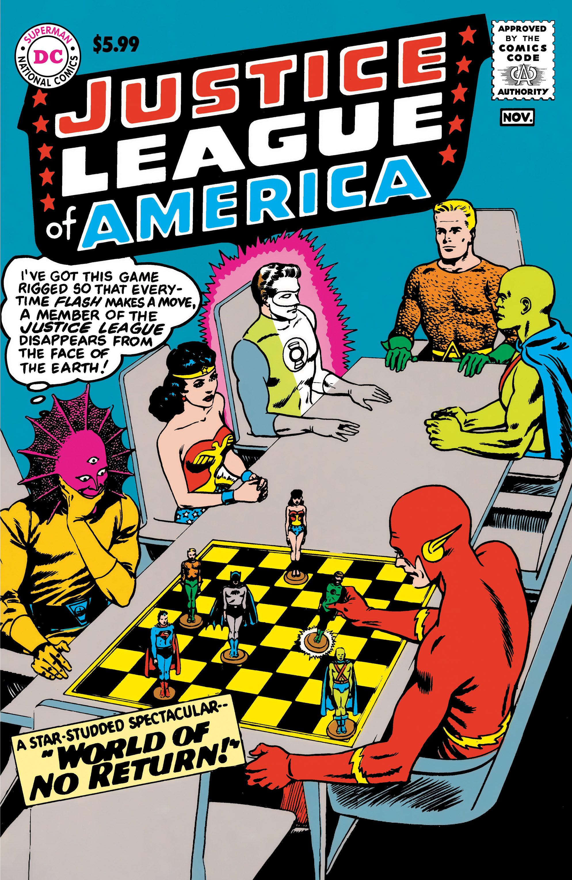 Justice League of America #1 Facsimile Edition Cover B Murphy Anderson Foil Variant
