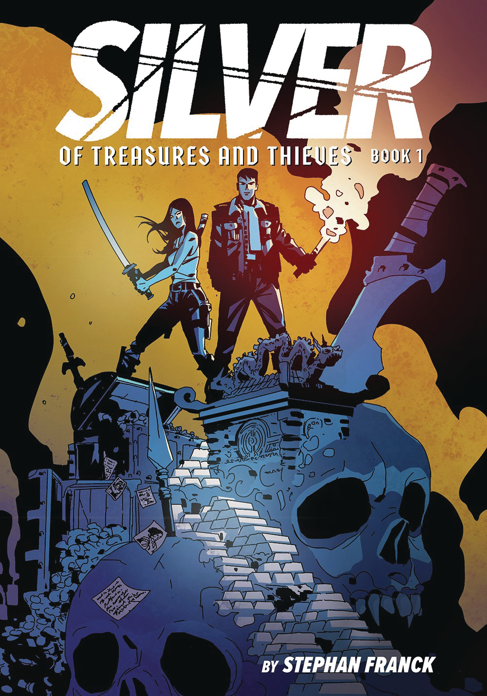 Silver Graphic Novel Volume 1 of Treasures & Thieves (Mature)