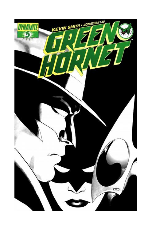 Kevin Smith Green Hornet #5 25-Copy Cassaday Black & White Incentive