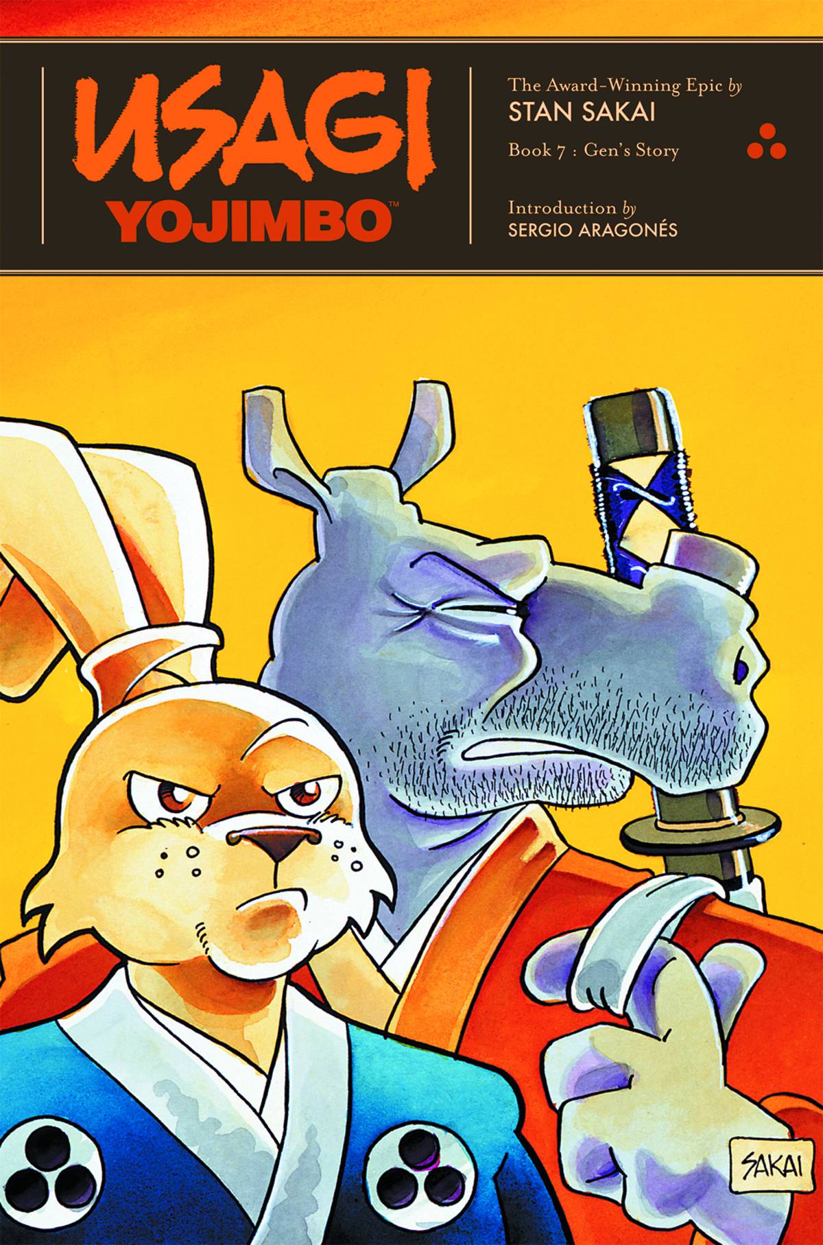 Usagi Yojimbo Graphic Novel Volume 7 Gens Story