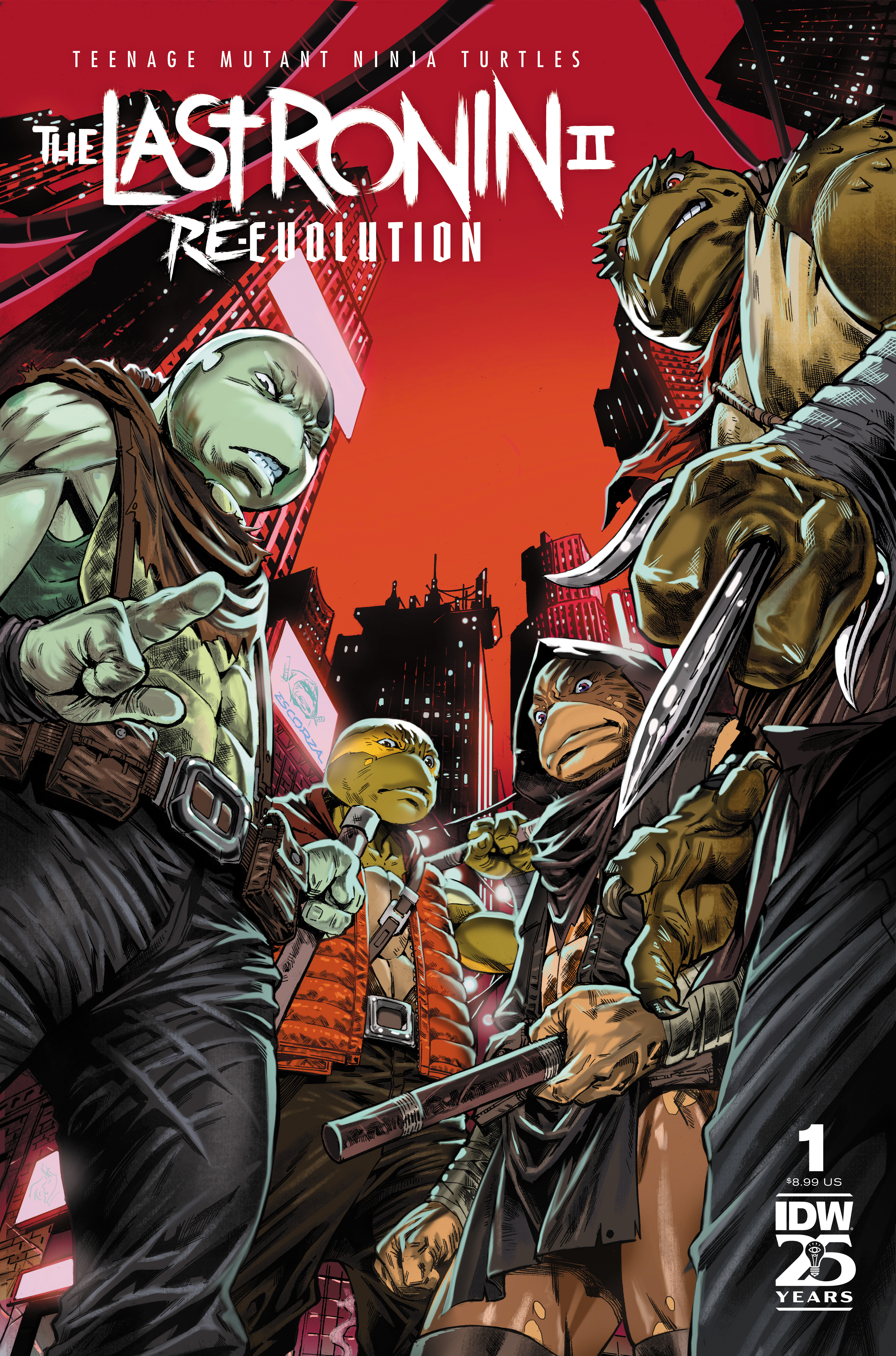 Teenage Mutant Ninja Turtles: The Last Ronin II Re-Evolution #1 2nd Printing (Mature) (2023)