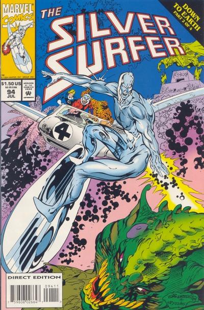 Silver Surfer #94-Very Fine