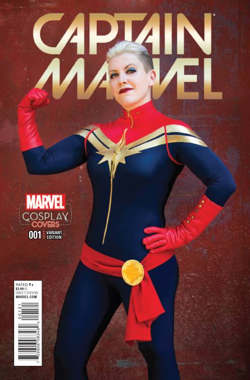 Captain Marvel #1 Cosplay Variant