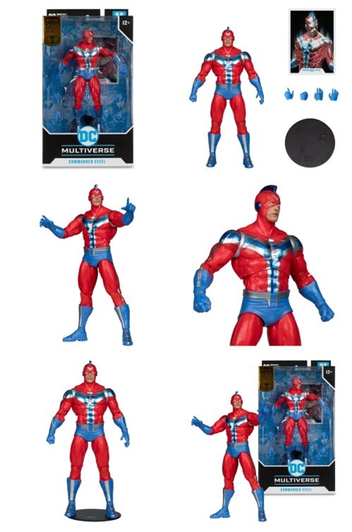 ***Pre-Order*** DC Multiverse Commander Steel (JSA) (Gold Label)