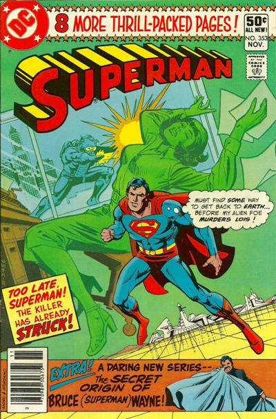 Superman #353 [Newsstand]-Very Good (3.5 – 5)