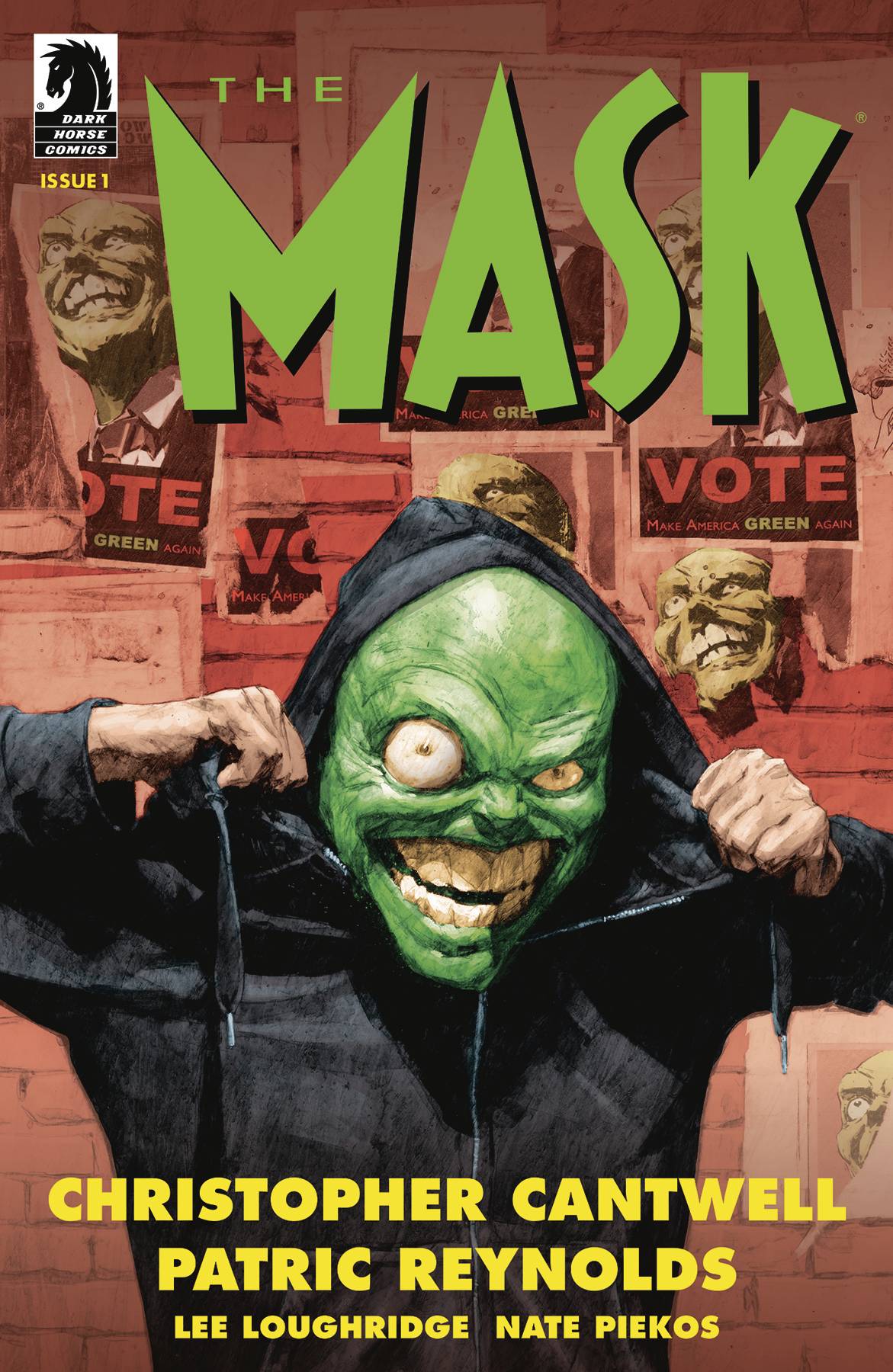 Mask I Pledge Allegiance To The Mask #1 Cover A Reynolds (Mature) (Of 4)