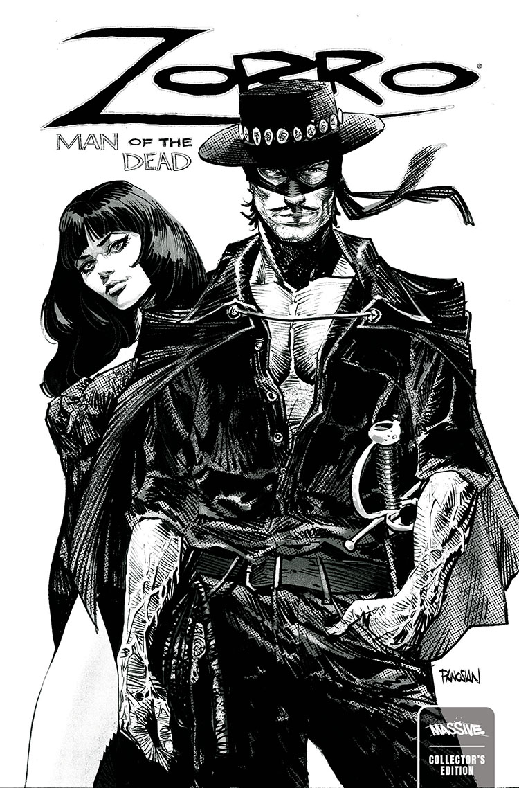 Zorro Man of the Dead #3 Cover F Panosian Backer Unlock (Mature) (Of 4)