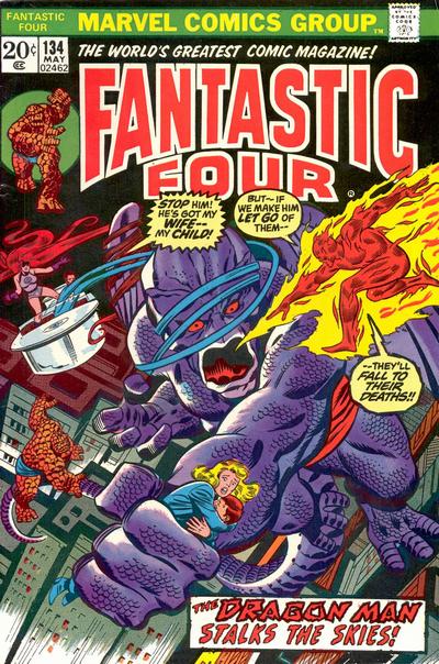 Fantastic Four #134 - Fn/Vf 
