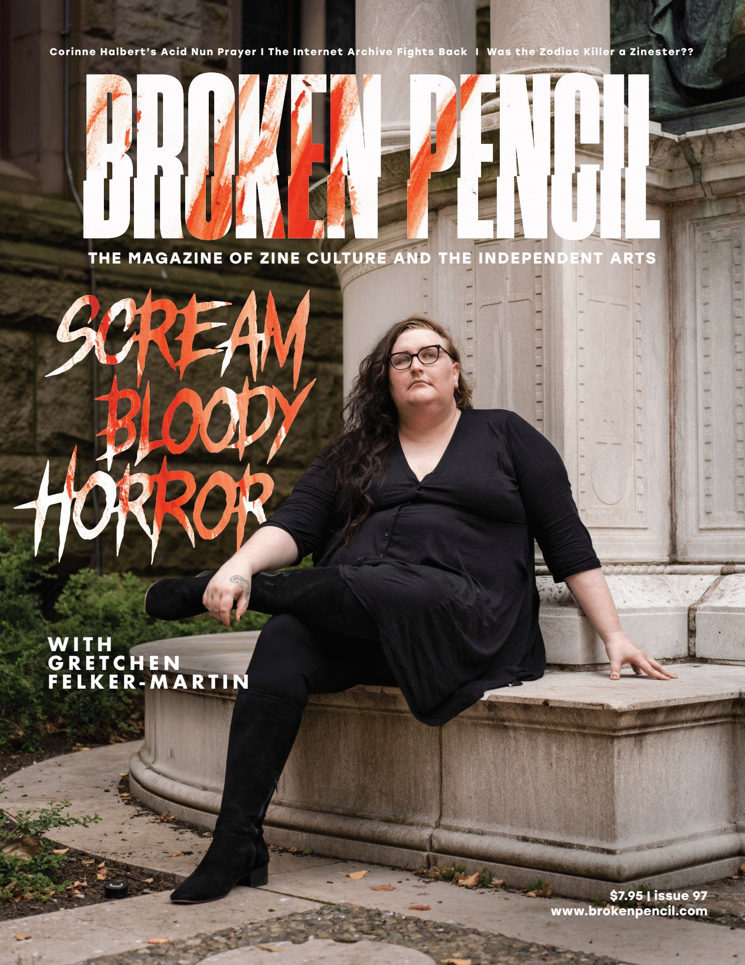 Broken Pencil #97 Scream Bloody Horror