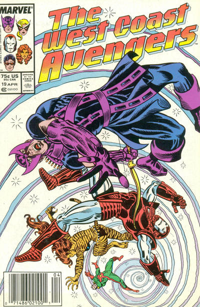 West Coast Avengers #19 [Newsstand]-Very Good (3.5 – 5)