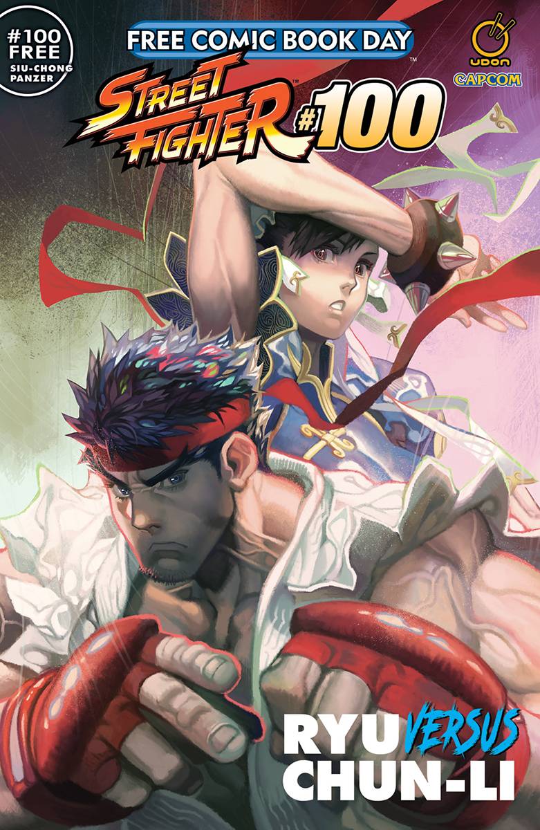 FCBD 2020 Street Fighter #100 Ryu Vs Chun Li (Udon Entertainment Corp)