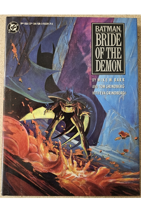 Batman Bride of The Demon Hardcover (DC 1990) Collectible - Very Good