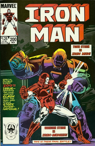 Iron Man #200 [Direct]-Fine (5.5 – 7)