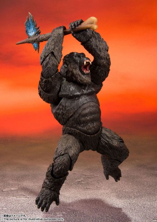 Godzilla Vs. Kong 2021 S.H. Monsterarts Action Figure Kong