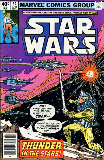 Star Wars #34 [Newsstand]-Fine (5.5 – 7)