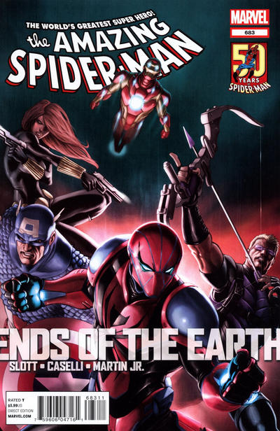 The Amazing Spider-Man #683 [Direct Edition]-Fine 