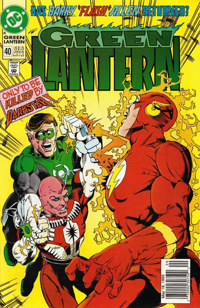 Green Lantern #40 (1990) [Newsstand]-Very Good (3.5 – 5)