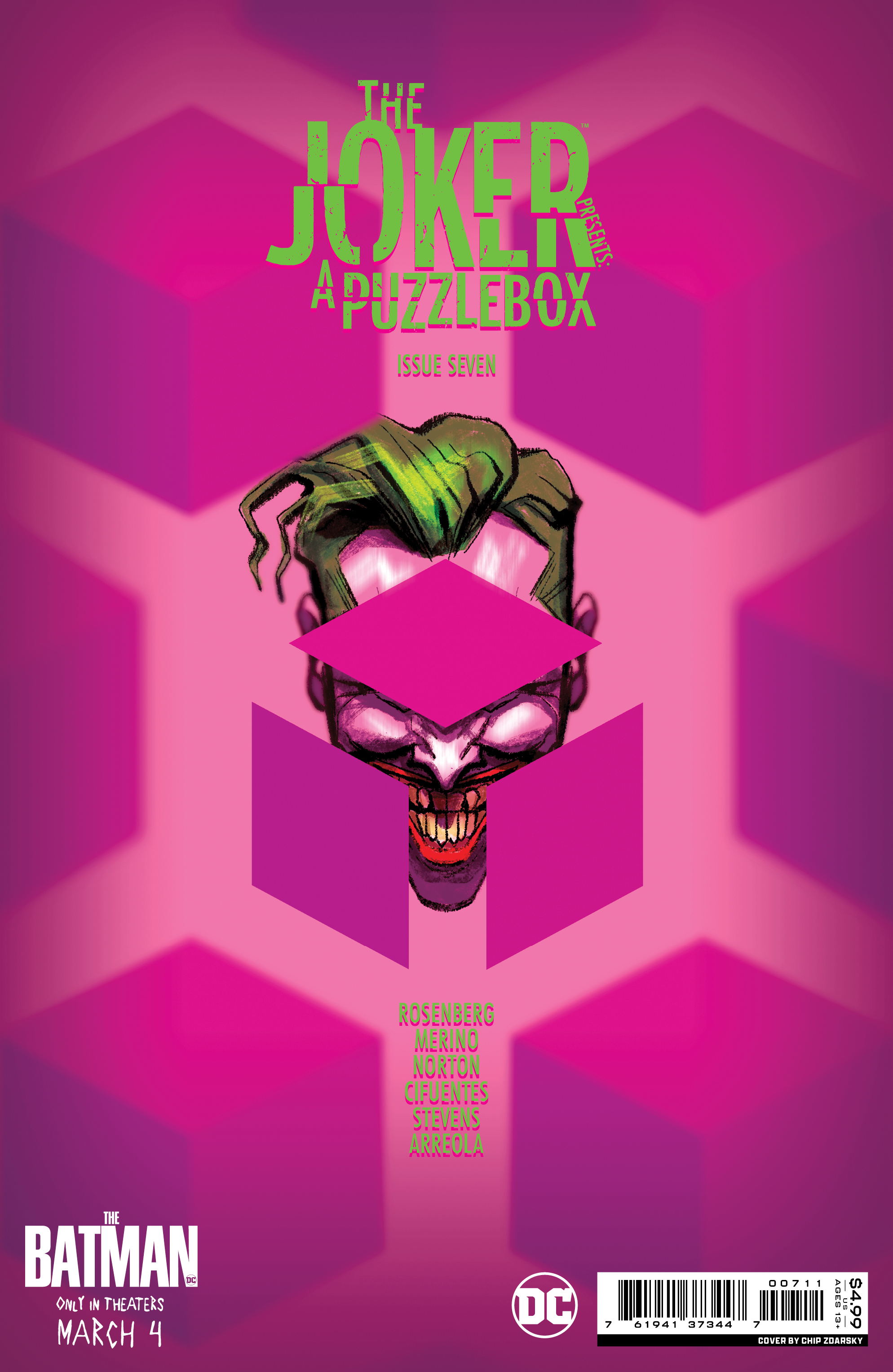 Joker Presents A Puzzlebox #7 Cover A Chip Zdarsky (Of 7)