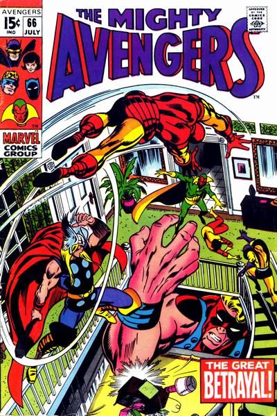 The Avengers #66 [Regular Edition](1963)-Very Good (3.5 – 5)