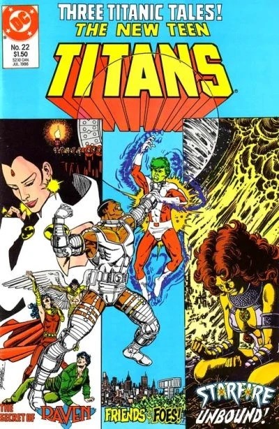 New Teen Titans (Volume 2) #22 July, 1986. 