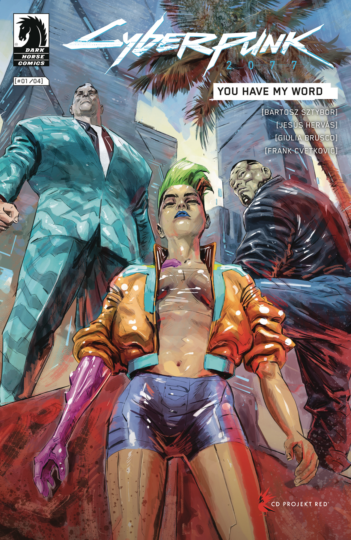 Cyberpunk 2077 You Have My Word #1 Cover A Hervas (Of 4)