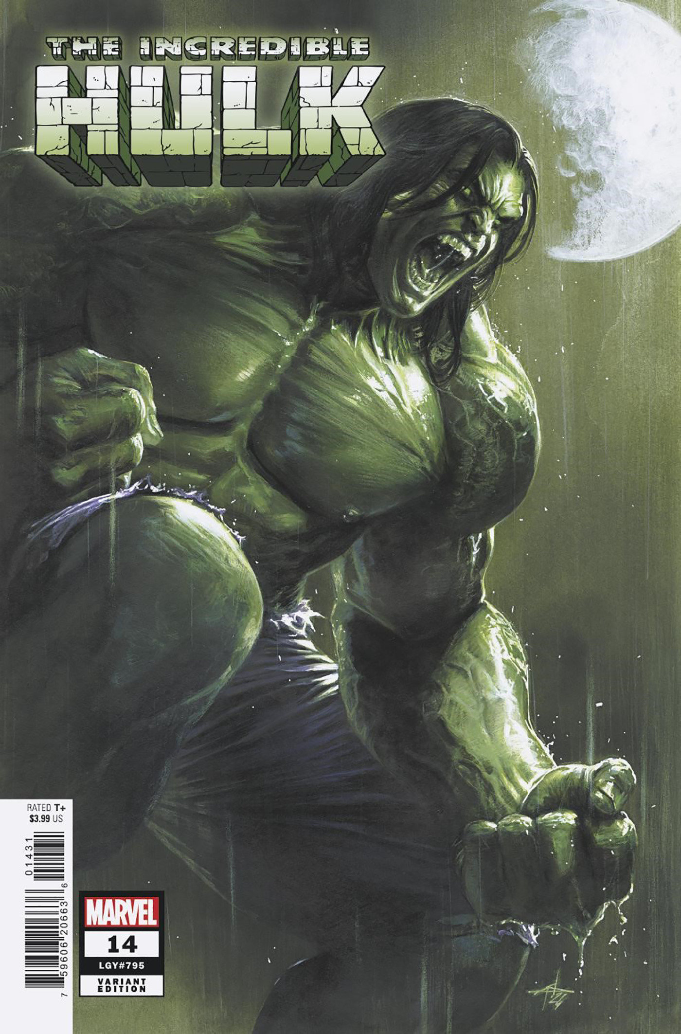 Incredible Hulk #14 Gabriele Dell'Otto Variant (Deadpool/Wolverine: Weapon X-Traction)