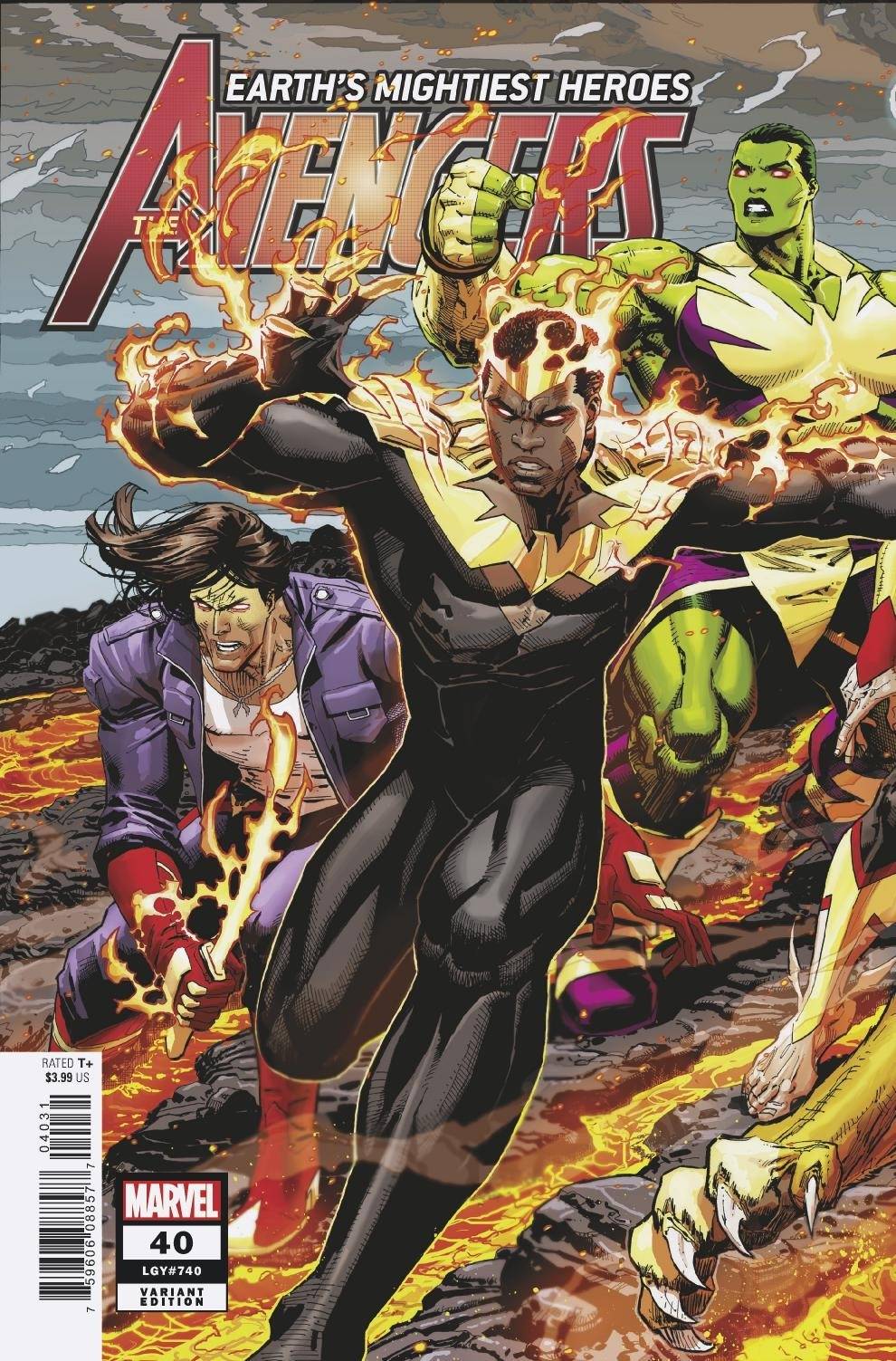 Avengers #40 Weaver Connecting Variant (2018)