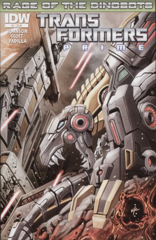 Transformers Prime Rage of the Dinobots #2