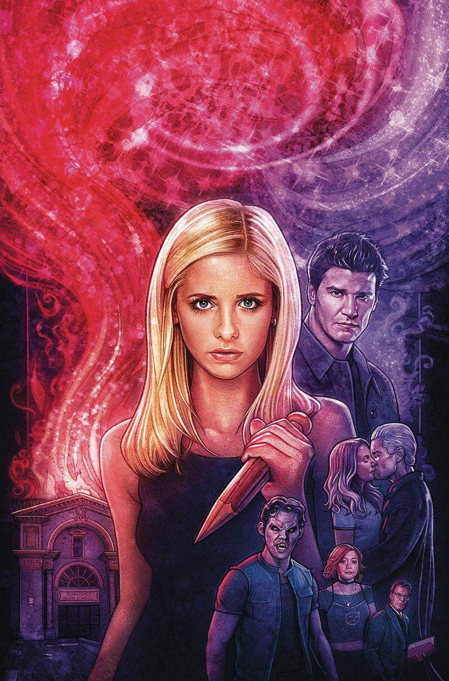 Buffy Vampire Slayer Angel Hellmouth #1 Unlock Lambert Foil