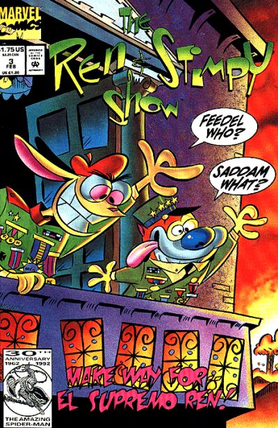 The Ren & Stimpy Show #3 [Direct]-Near Mint (9.2 - 9.8)