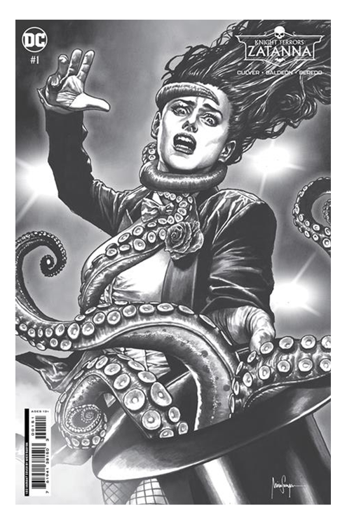 Knight Terrors Zatanna #1 Cover F 1 for 50 Incentive Mico Suayan Card Stock Variant (Of 2)