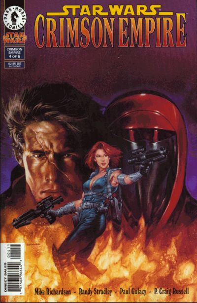 Star Wars: Crimson Empire #4 [Newsstand](1997)-Near Mint (9.2 - 9.8)