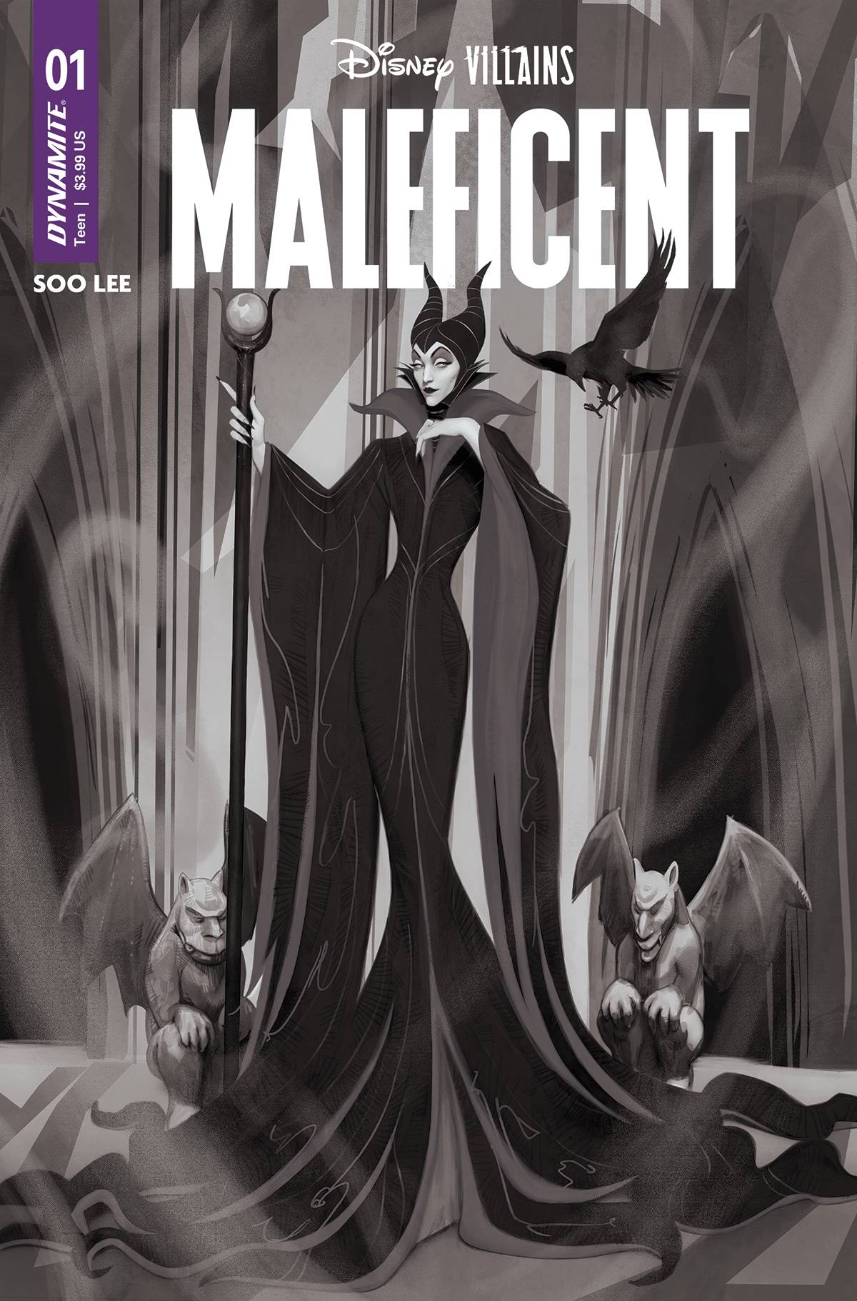 Disney Villains Maleficent #1 Cover Zc 10 Copy Last Call Incentive Puebla