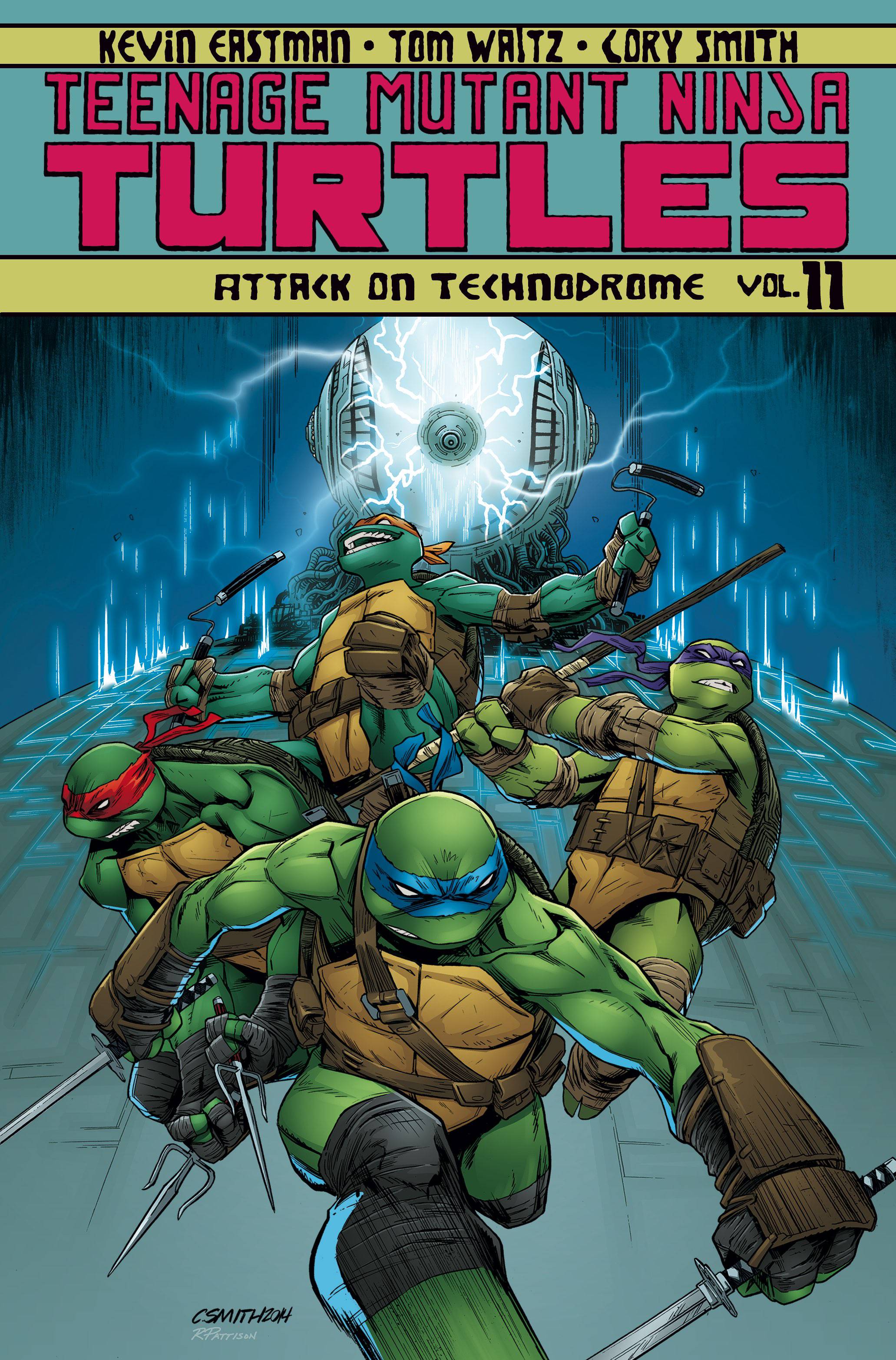 Teenage Mutant Ninja Turtles Ongoing Graphic Novel Volume 11 Attack On Technodrome