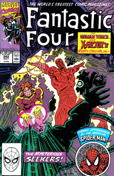 Fantastic Four #342 [Direct]-Fine (5.5 – 7)