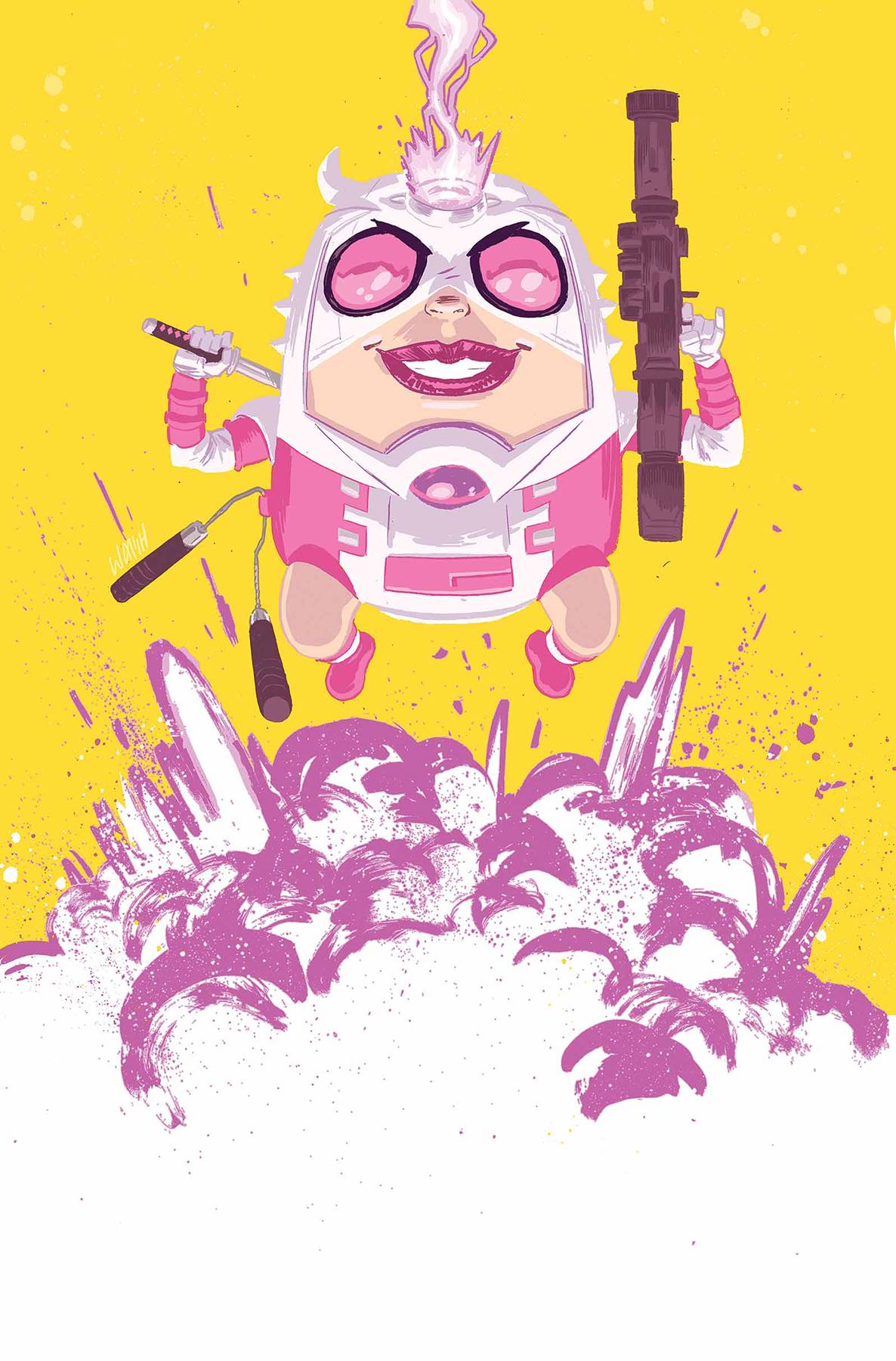 The Unbelievable Gwenpool #7 (Walsh M.o.d.o.k. Variant) (2016)