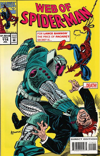 Web of Spider-Man #114 [Direct Edition]-Very Fine (7.5 – 9)