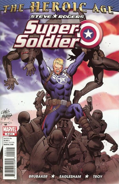 Steve Rogers Super-Soldier #2 (2nd Printing Variant) (2010)