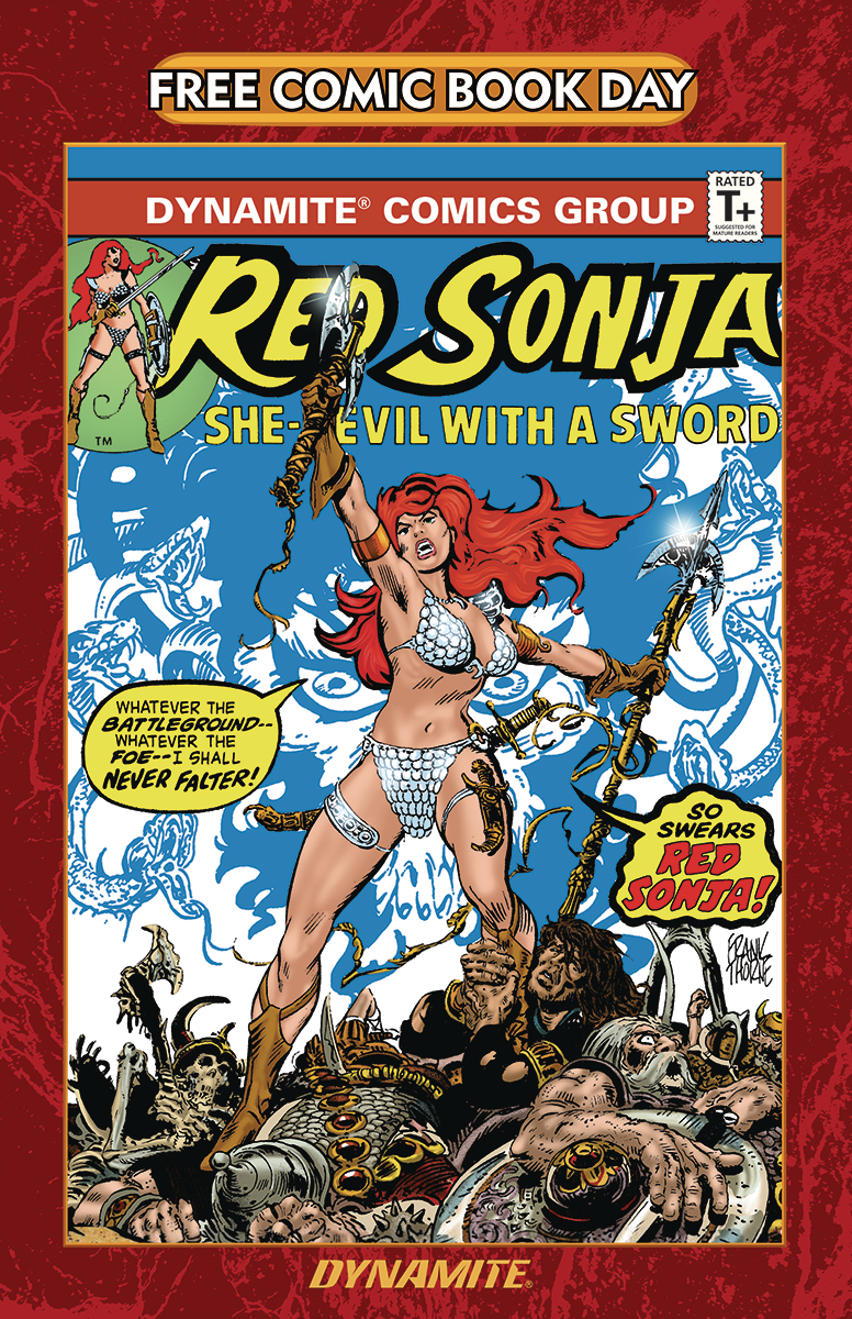 FCBD 2022 Red Sonja Marvel Feature Stories