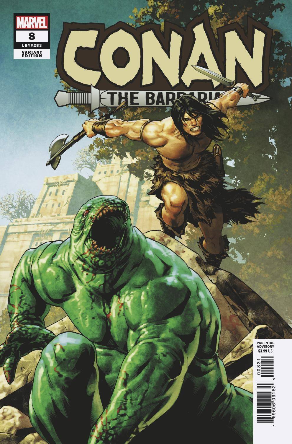 Conan the Barbarian #8 Saiz Variant (2018)