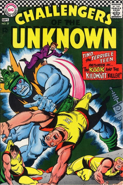 Challengers of The Unknown #57 - Vf/Nm